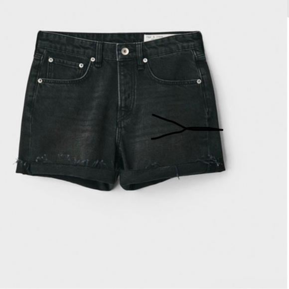 Rag & Bone jean SHORTS - Picture 4 of 11